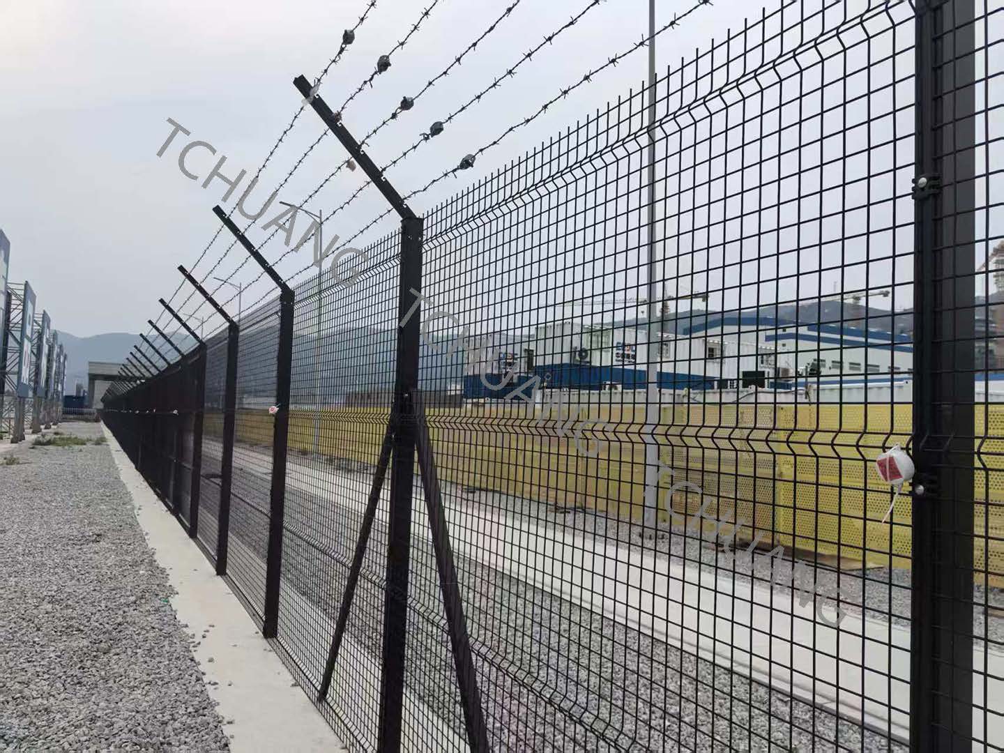 江苏连云港核电控制区围栏
